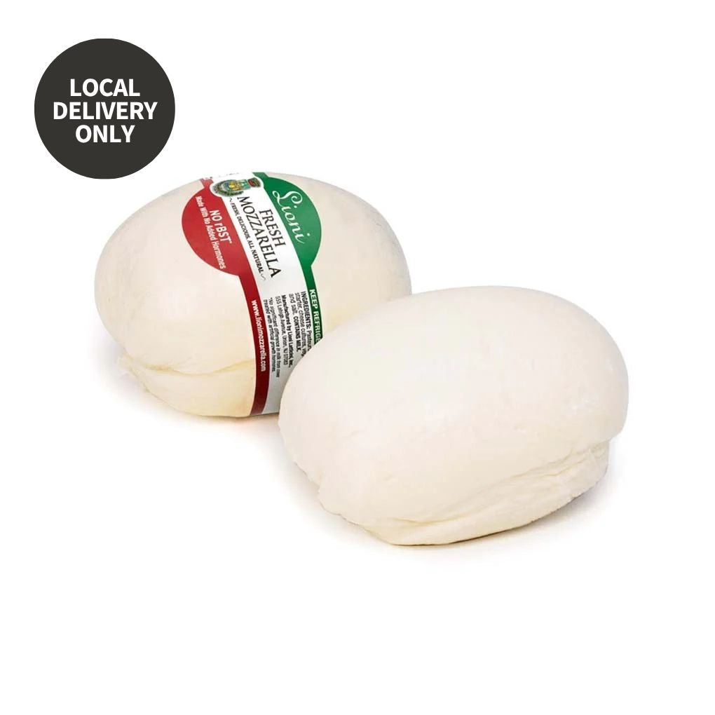 Lioni Latticini Fresh Mozzarella, Hand Wrapped, 8oz Balls 1