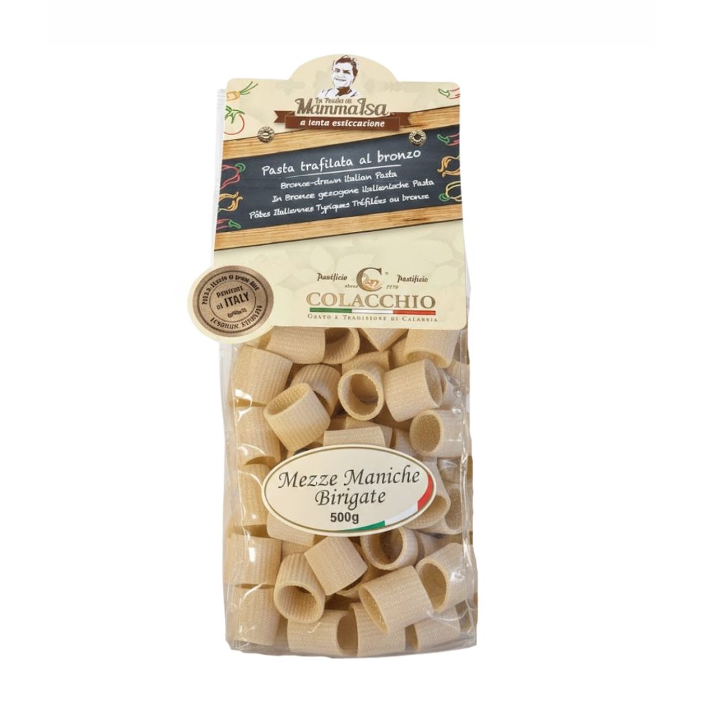 Colacchio Ridged Mezze Maniche Pasta 1