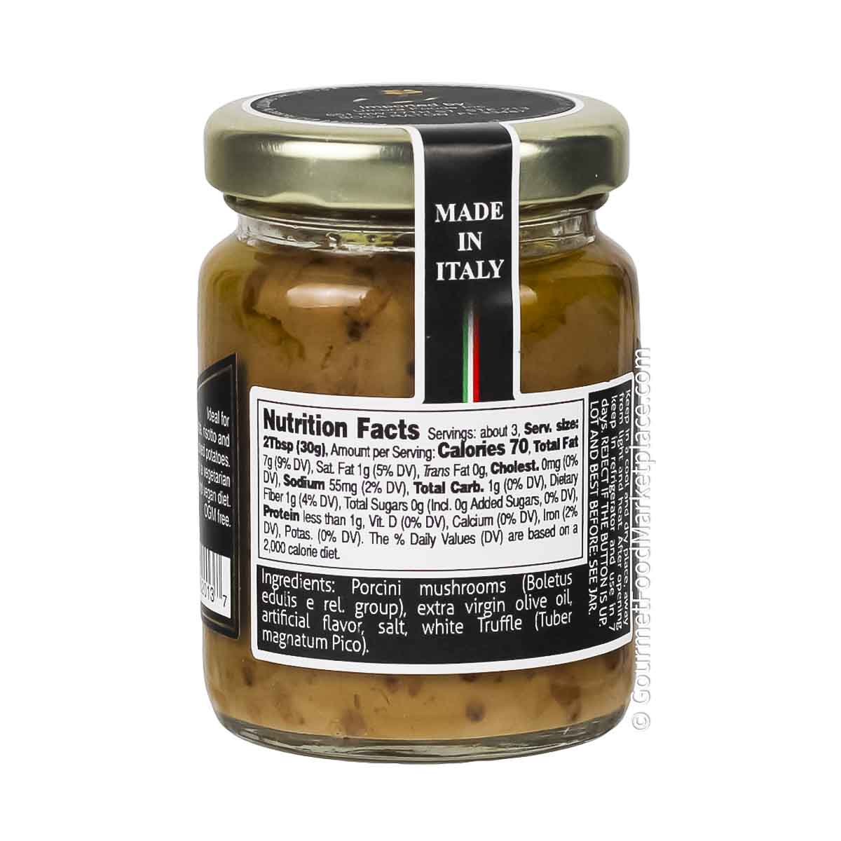 Giuliano Tartufi Italian Porcini & White Truffle Cream 2