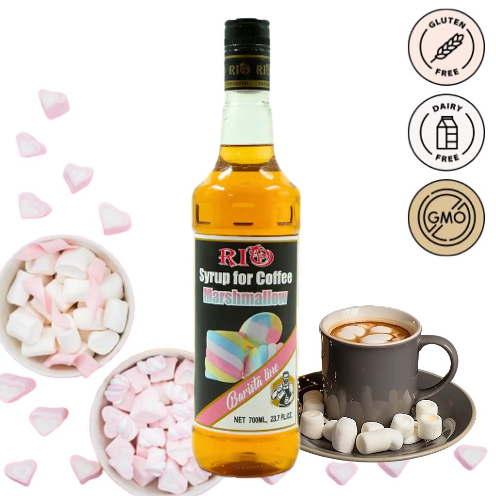Rio Marshmallow Syrup for Coffee 1