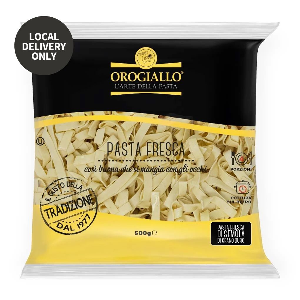 Oro Giallo Fresh Tagliatelle Pasta 1