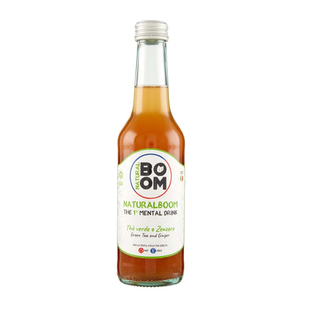 NaturalBoom Italian Ginger Green Tea "Mental" Drink (As Seen in Eataly) 1