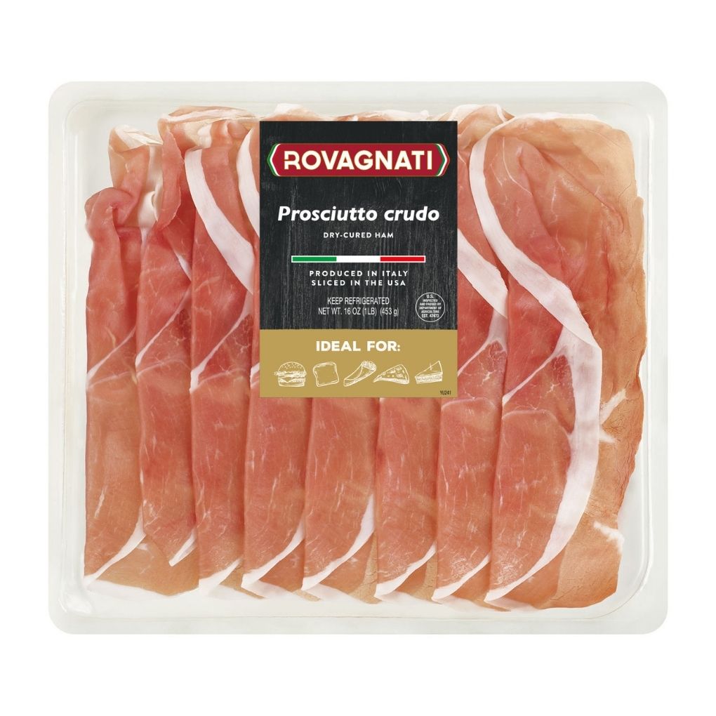 Rovagnati Sliced Prosciutto Crudo, 14M 1
