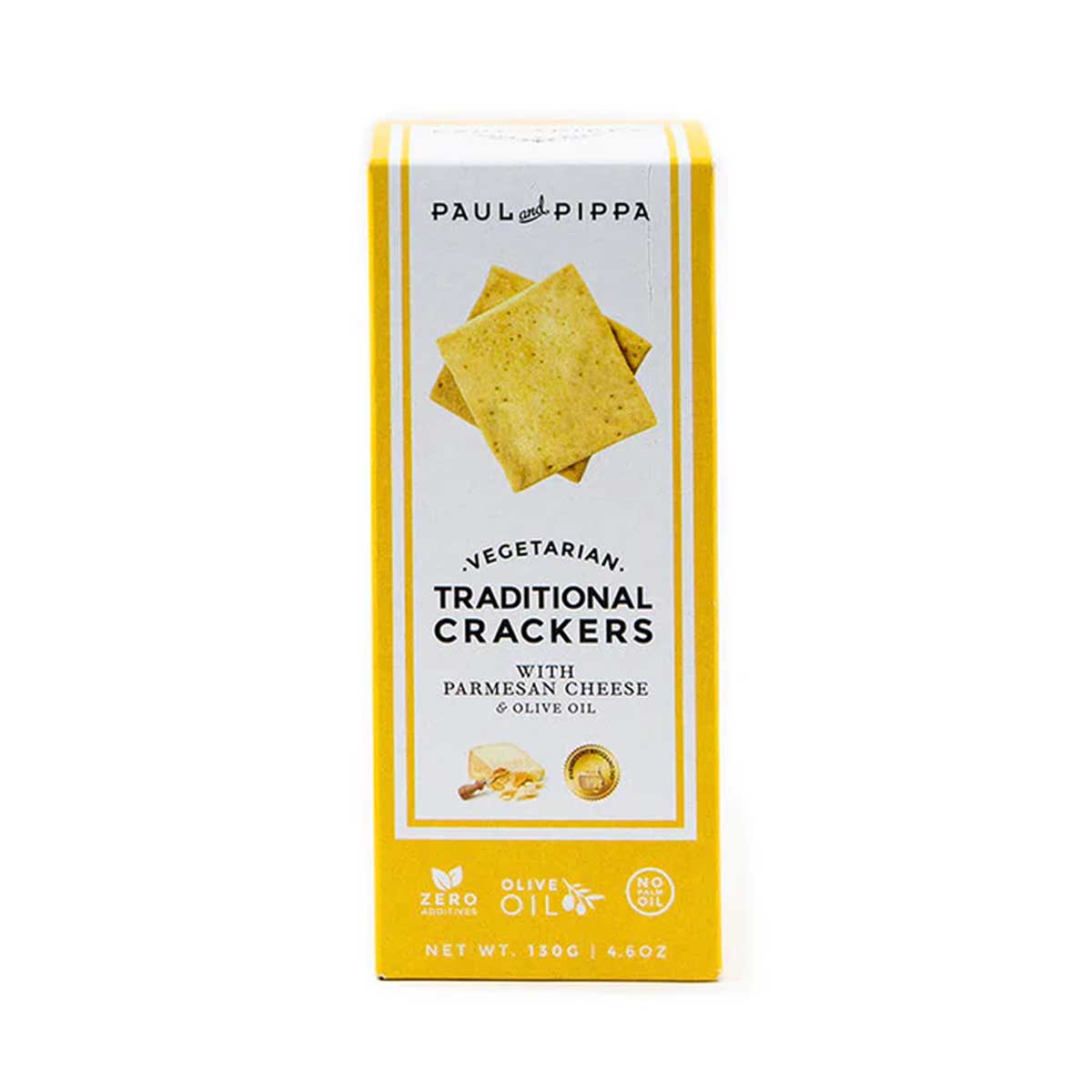 Paul and Pippa Parmesan Olive Oil Crackers, No Palm Oil 1