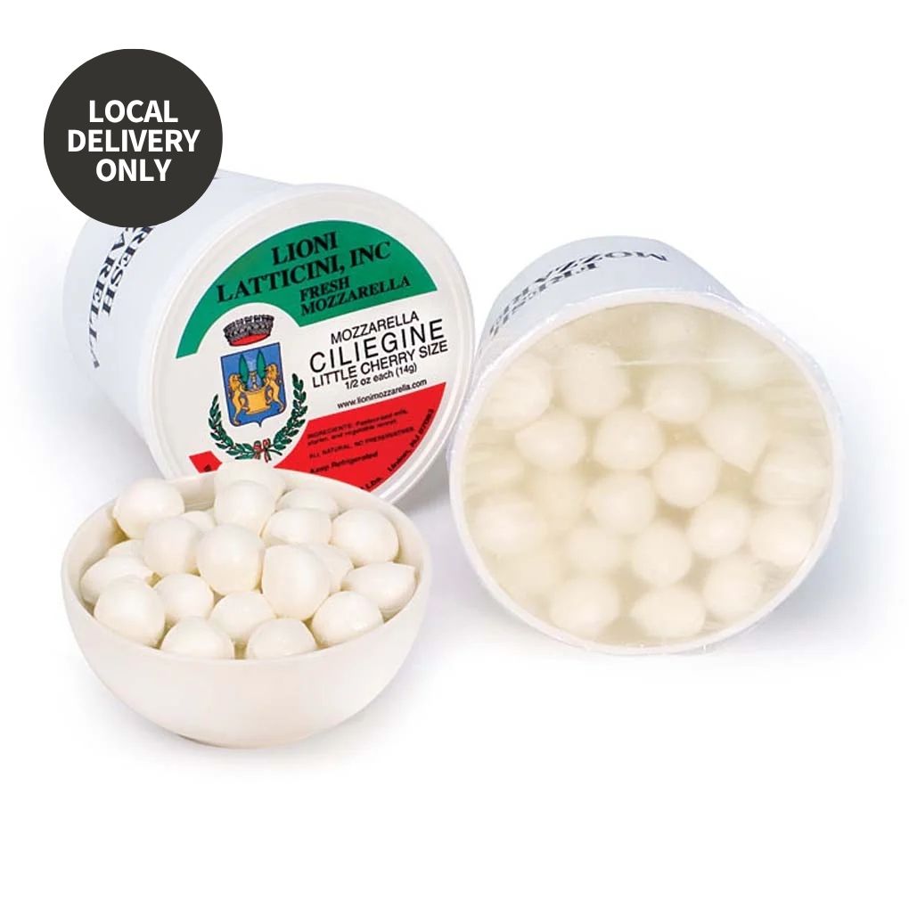 Lioni Latticini Ciliegine Fresh Mozzarella in Water, ~0.5oz Balls 1