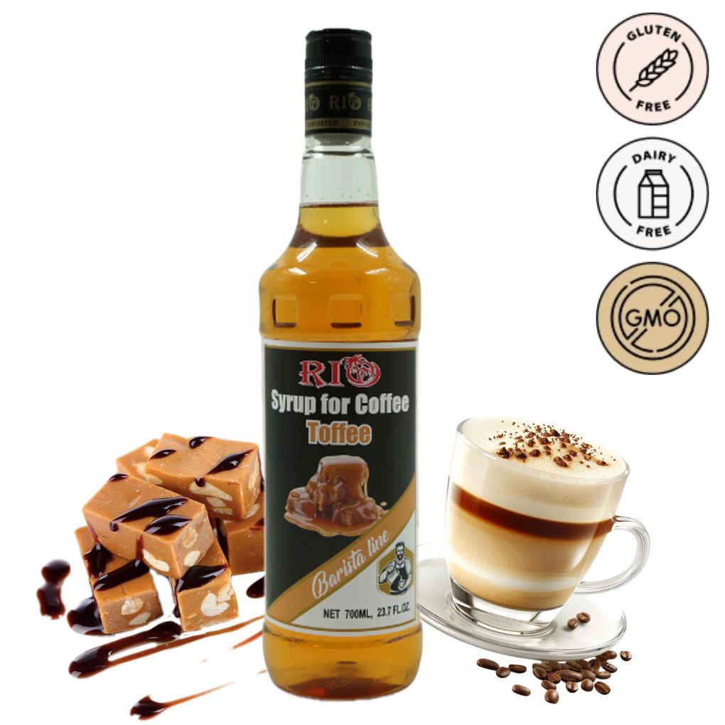 Rio Toffee Syrup for Coffee 1