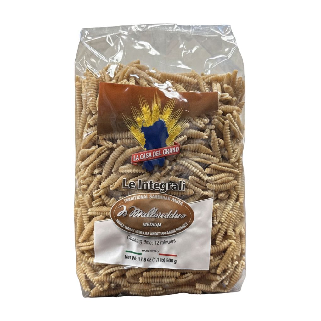 La Casa Del Grano Whole Wheat Malloreddus Pasta, Medium 1