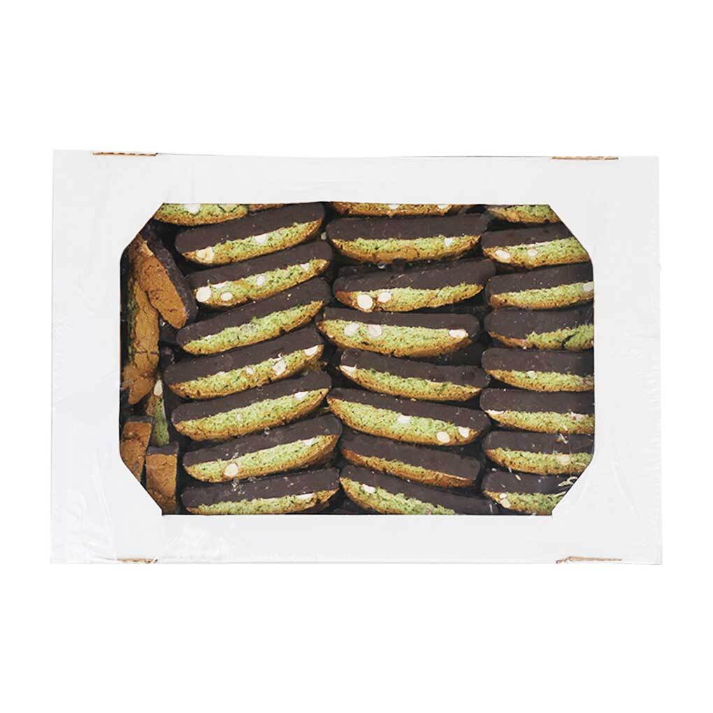 Monardo Chocolate Covered Almond & Pistachio Cantuccini, Food Service 5.5 lb (2.5 kg) 1