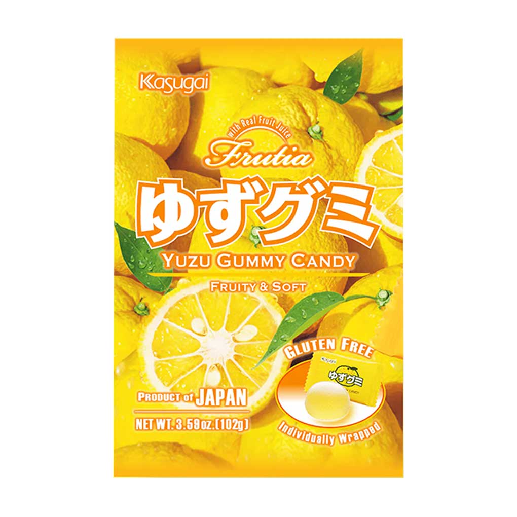 Kasugai Japanese Yuzu Gummy 1