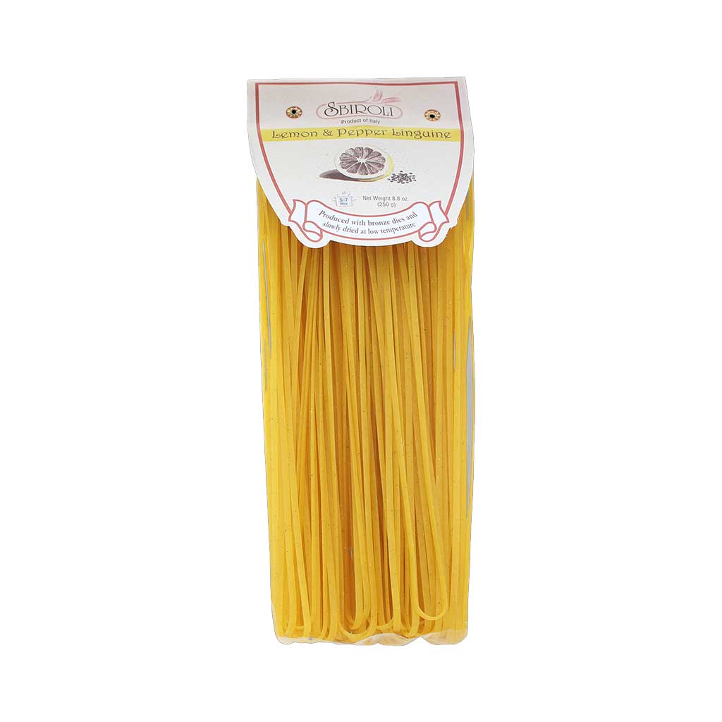 Sbiroli Lemon & Pepper Linguine Pasta 1