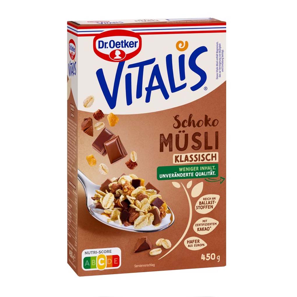 Dr. Oetker Vitalis Classic Chocolate Muesli 1