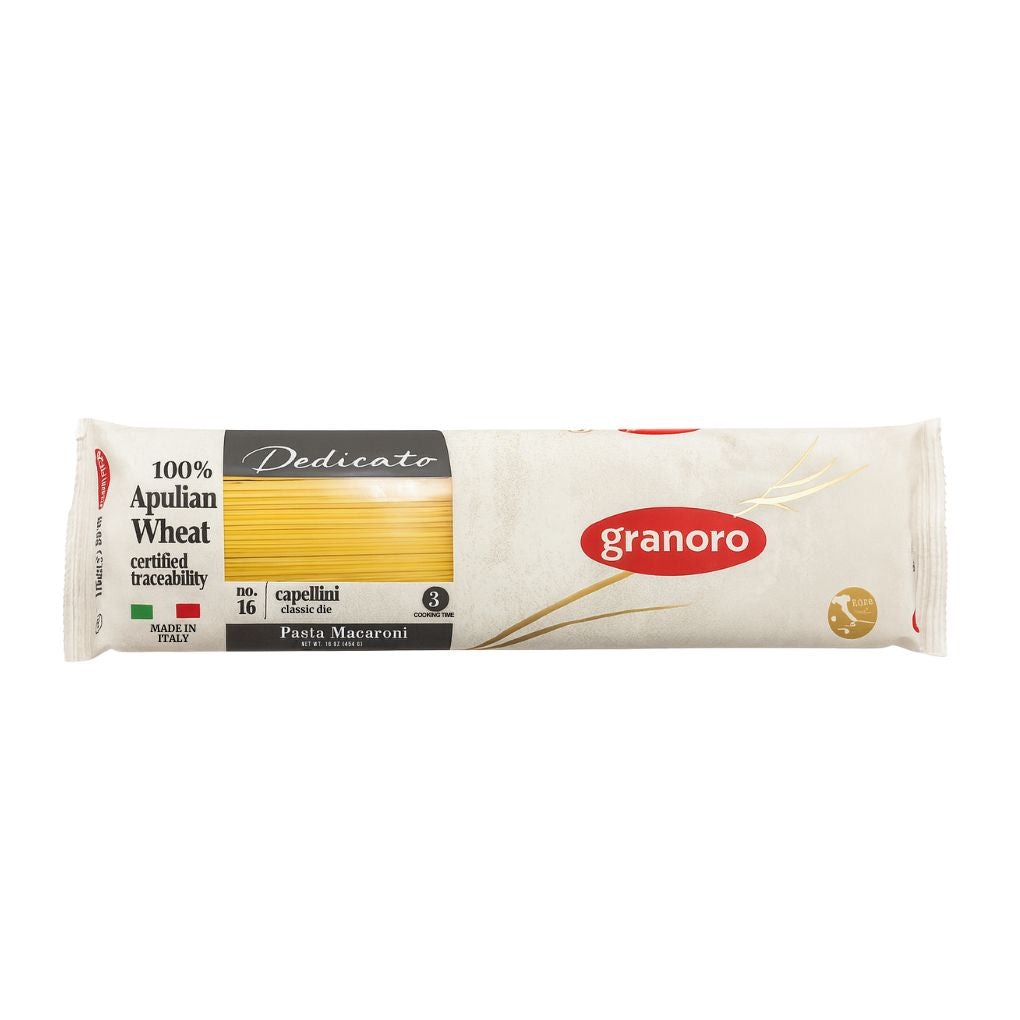 Granoro Capellini Pasta, 100% Apulian Wheat #16 1