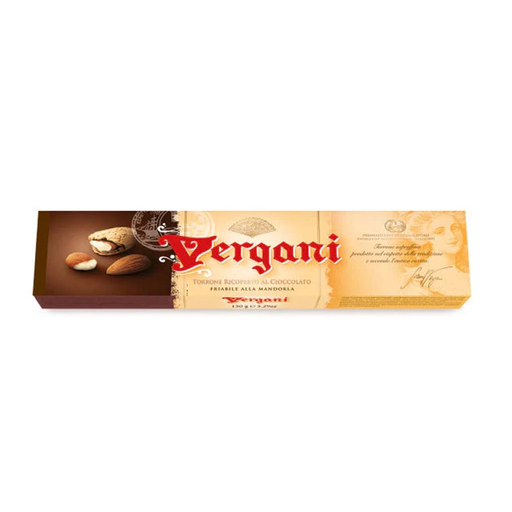 Vergani Crunchy Nougat Covered in Dark Chocolate 1