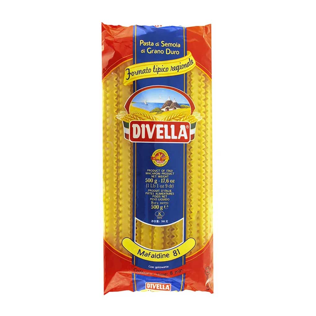Divella Italian Mafaldine Pasta 1
