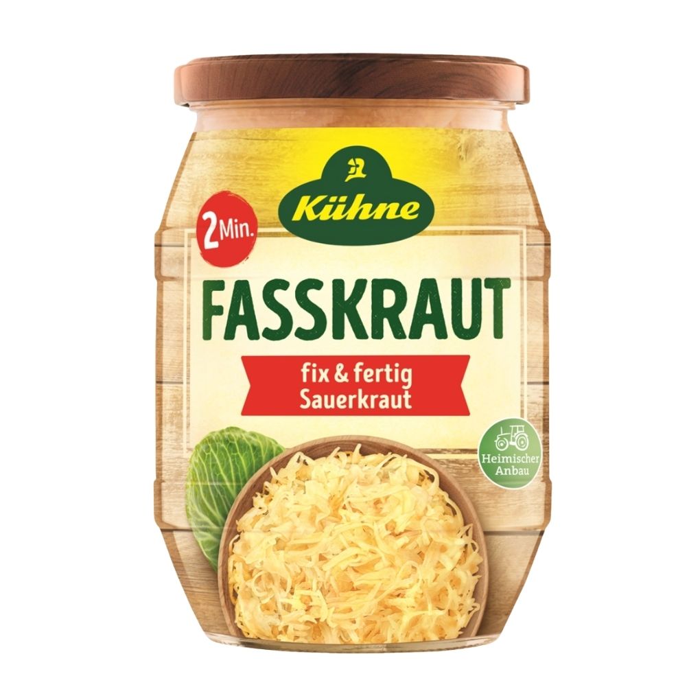 Kuhne Ready-to-Serve Sauerkraut 1