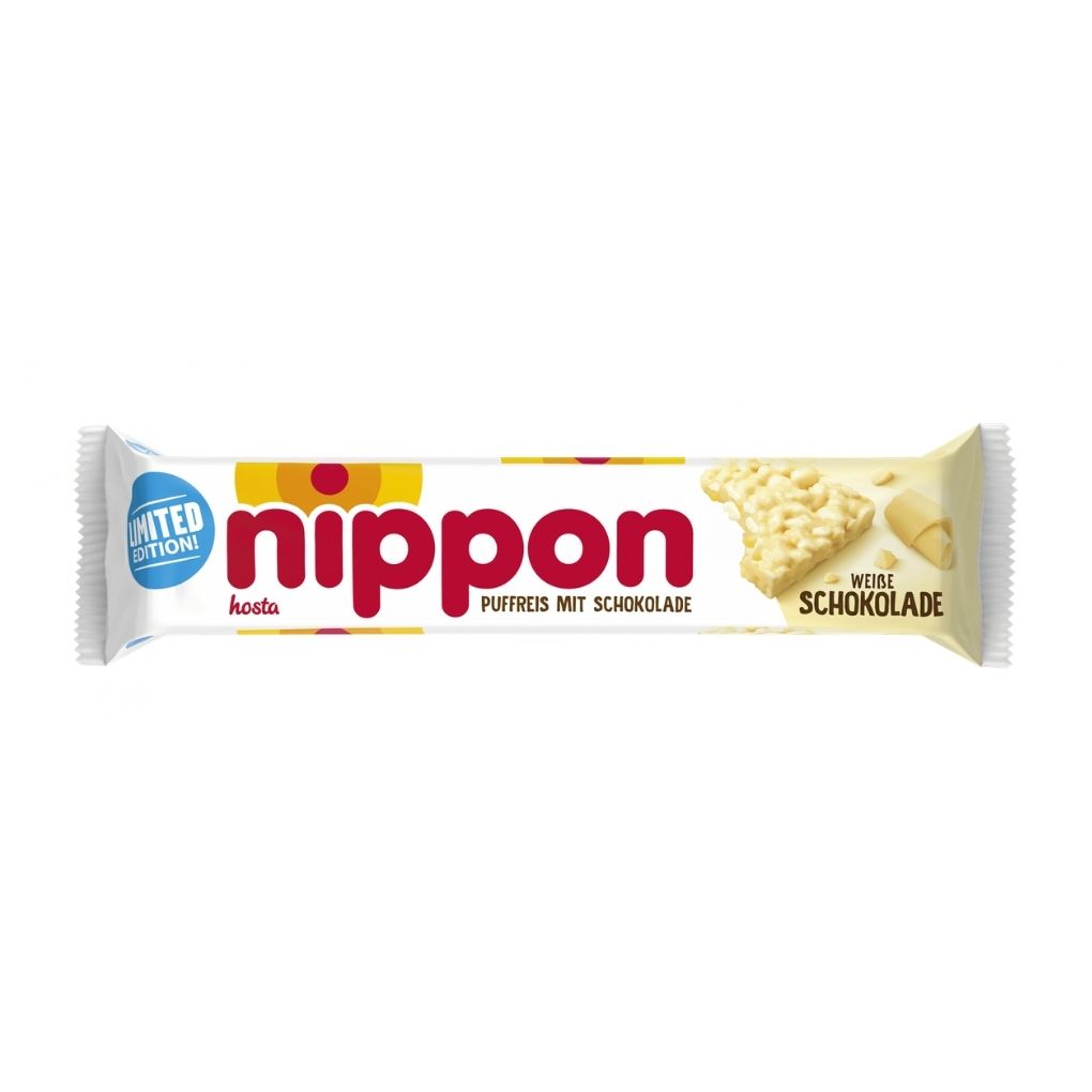 Nippon Puffed Rice Snack with White Chocolate 1