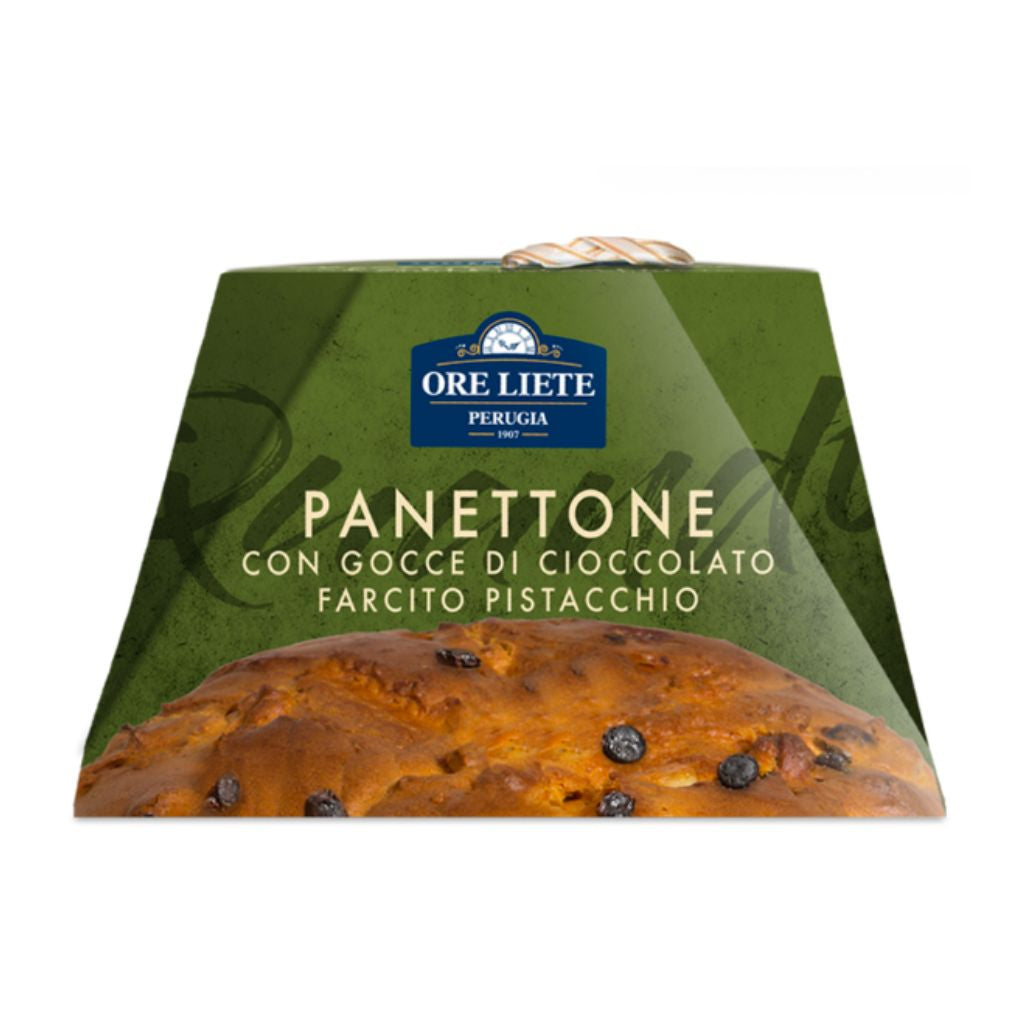 Ore Liete Preorder: Chocolate Chip Pistachio Panettone 1
