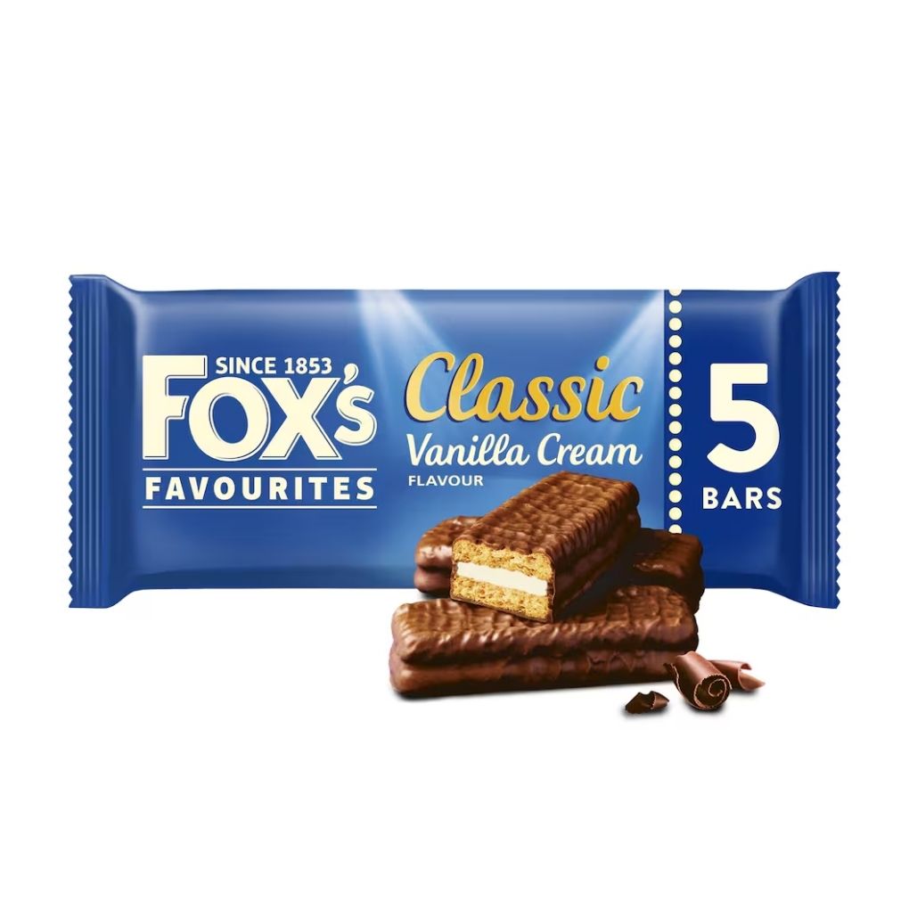 Fox's Vanilla Cream Chocolate Sandwich Bars 1
