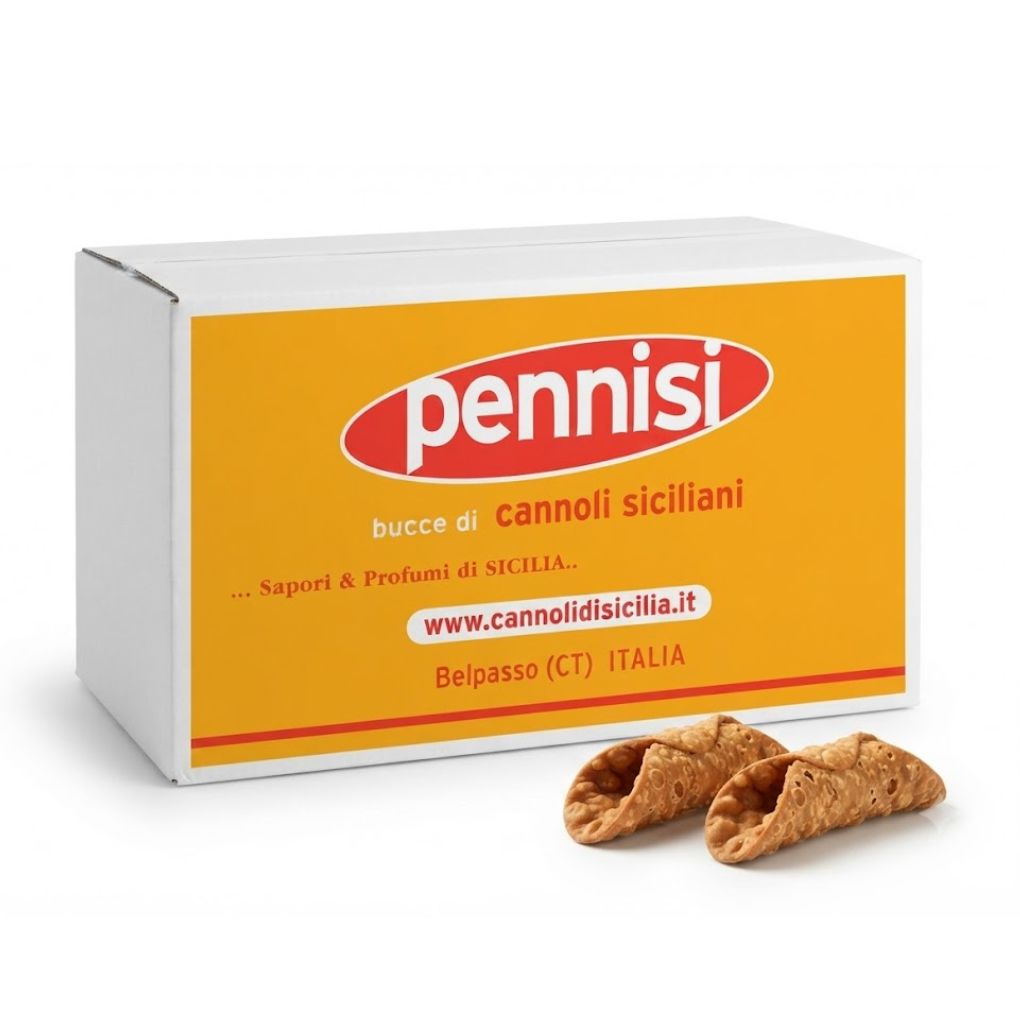 Pennisi Sicilian Cannoli Shells, ~0.46oz x 260 Pcs 1