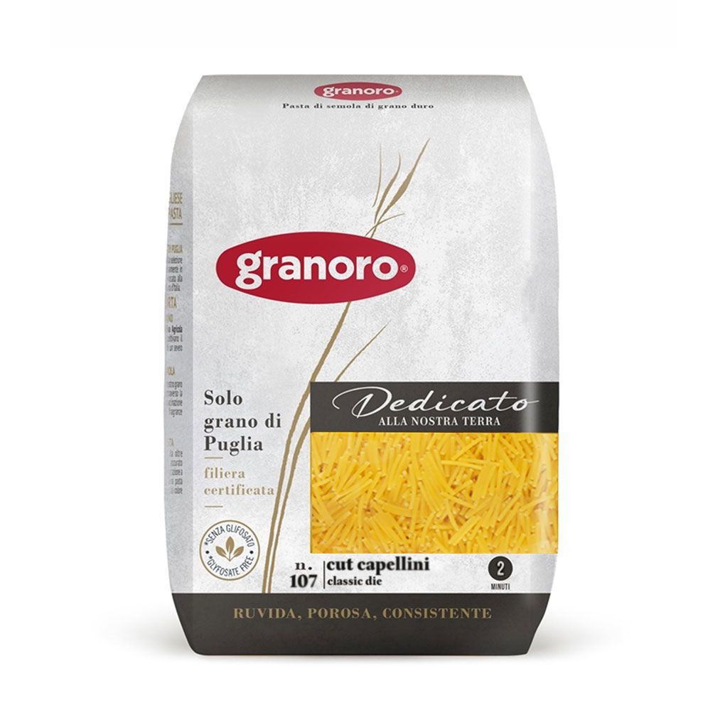 Granoro Cut Capellini Soup Pasta, 100% Apulian Wheat #107 1