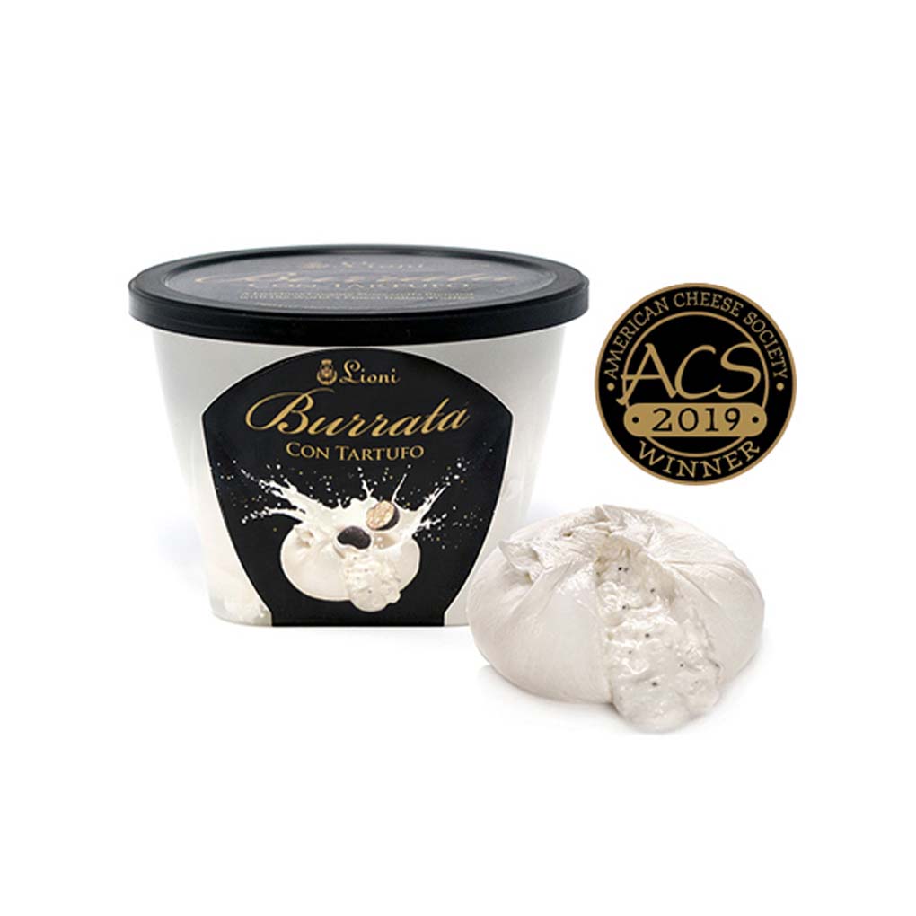 Lioni Latticini Burrata with Truffle, 4oz Balls 2
