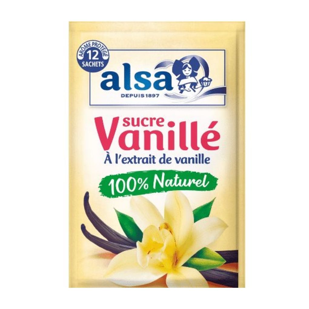 Alsa French Vanilla Sugar, 12 Sachets 1
