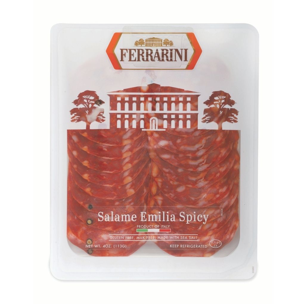 Ferrarini Spicy Emilia Salami, Sliced 2