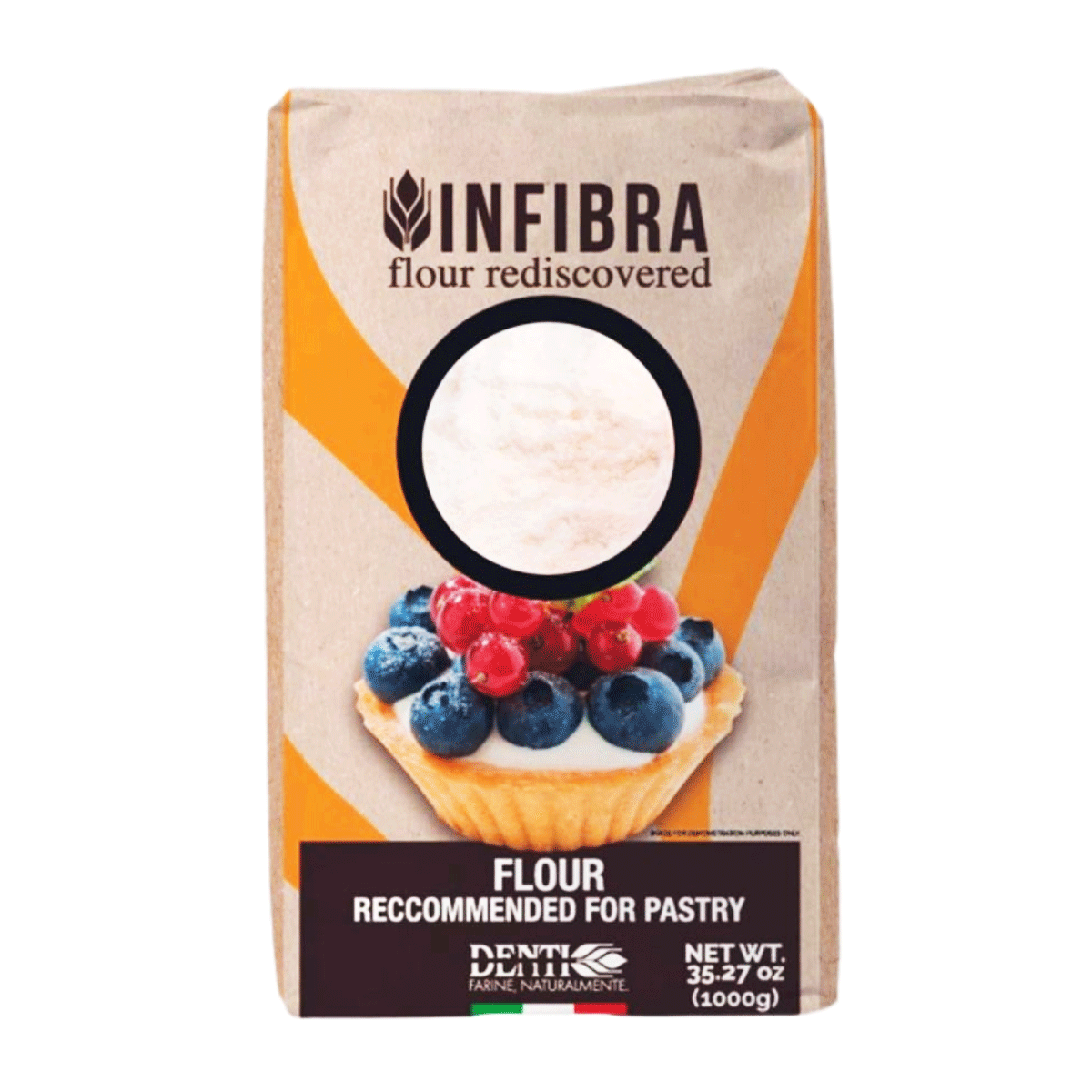 Molino Denti 100% Italian Professional Flour for Pastry, W210 1