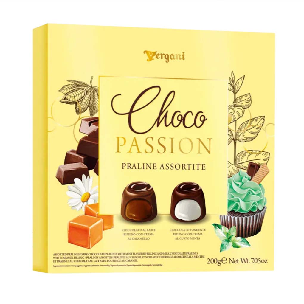 Vergani Choco Passion Assorted Chocolate Pralines 1
