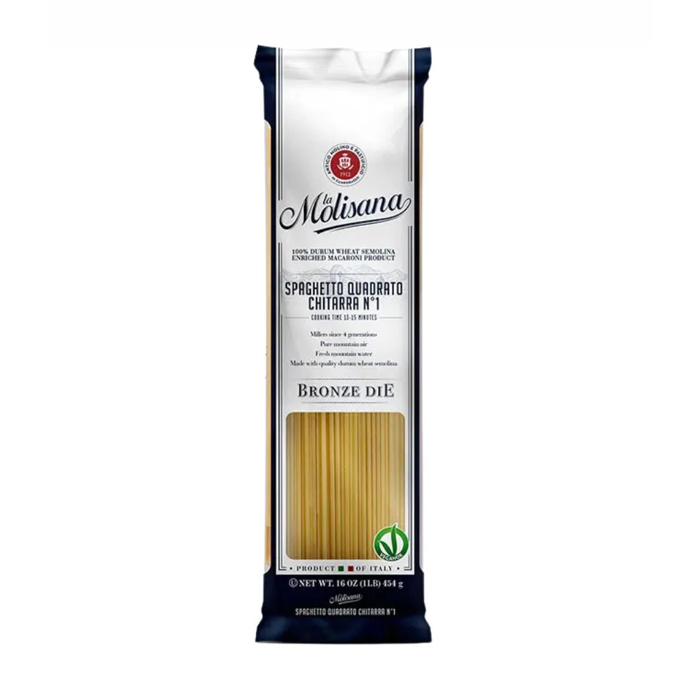 La Molisana Spaghetto Quadrato Chitarra #1, 100% Italian Wheat 1