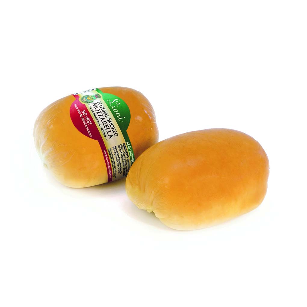 Lioni Latticini Smoked Mozzarella, Hand Wrapped, 8oz Balls 2
