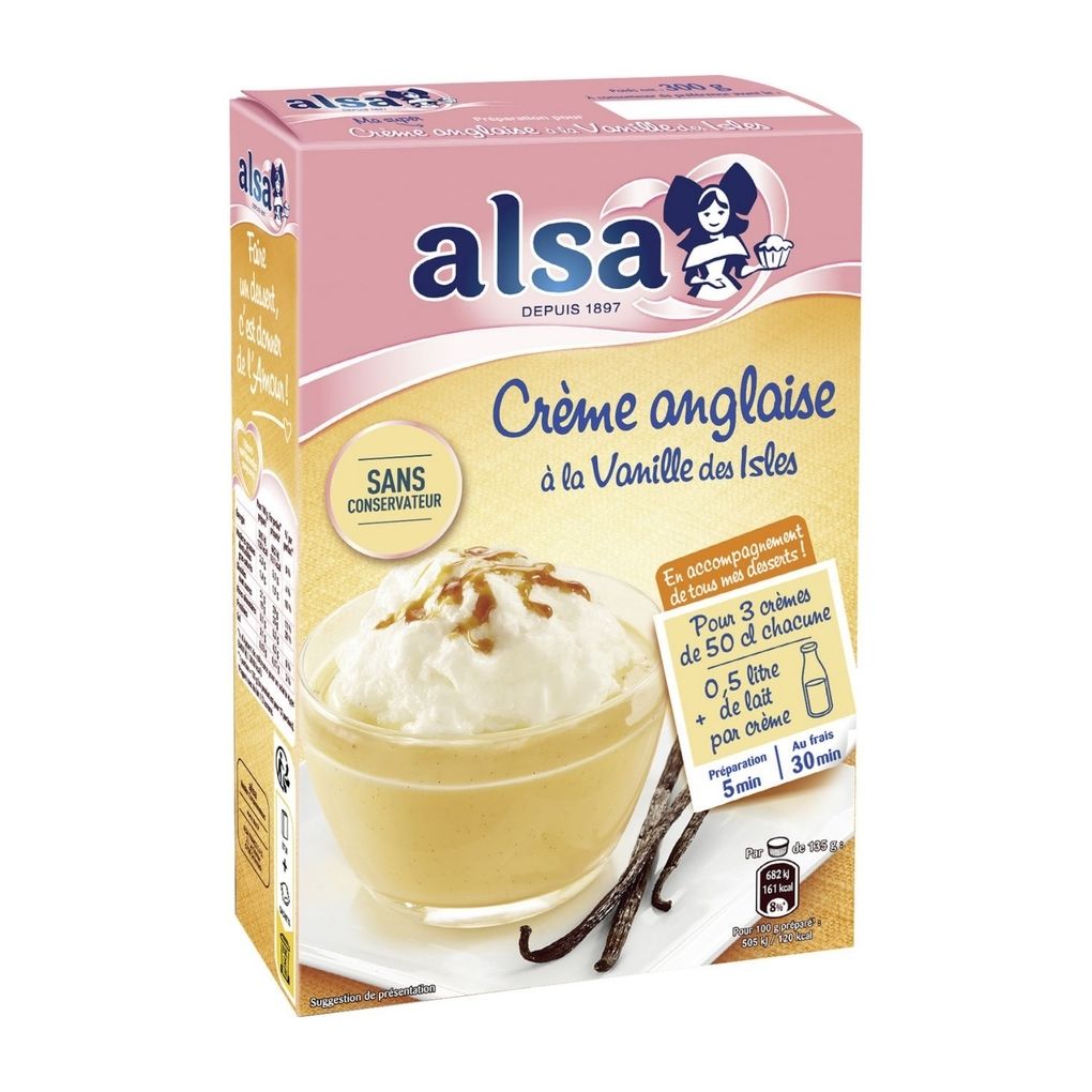Alsa French Vanilla Dessert Sauce Mix 1