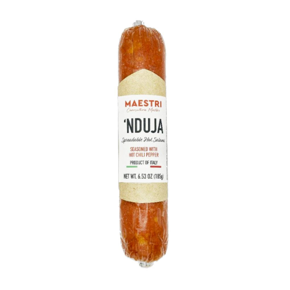 Maestri Nduja Spreadable Hot Calabrese Salami 1