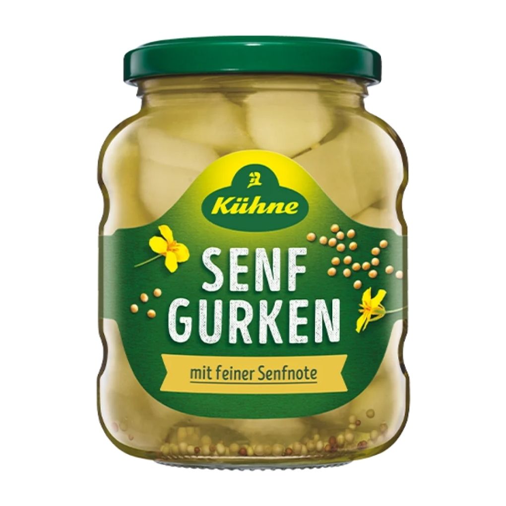 Kuhne Mustard Pickles Senfgurken 1