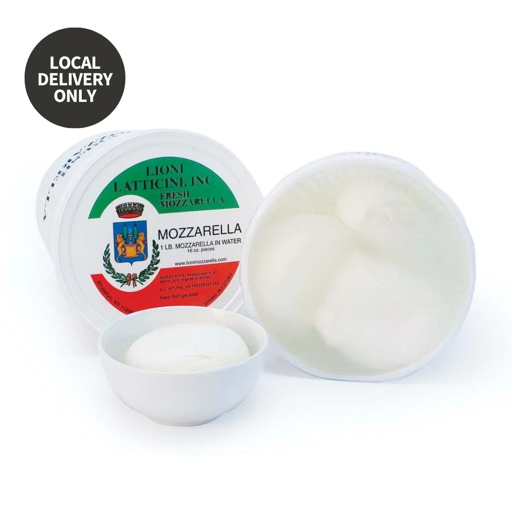Lioni Latticini Fresh Mozzarella in Water, 1lb Balls 1