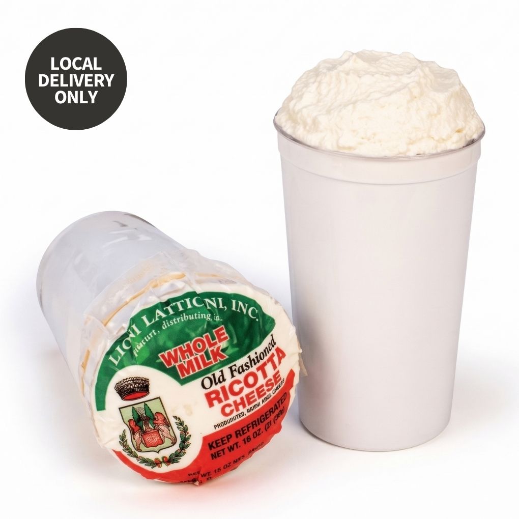 Lioni Latticini Premium Fresh Ricotta, Tin 1