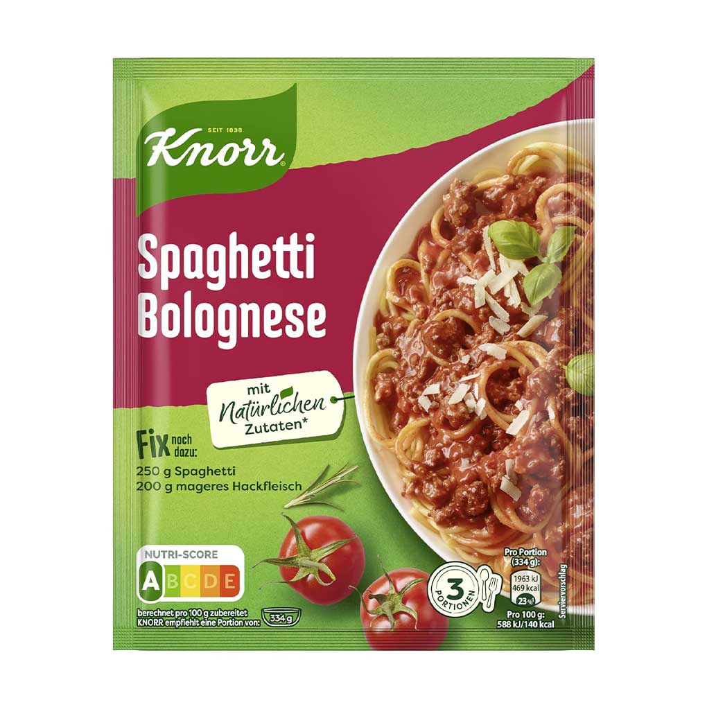 Knorr Spaghetti Bolognese Sauce Mix 1