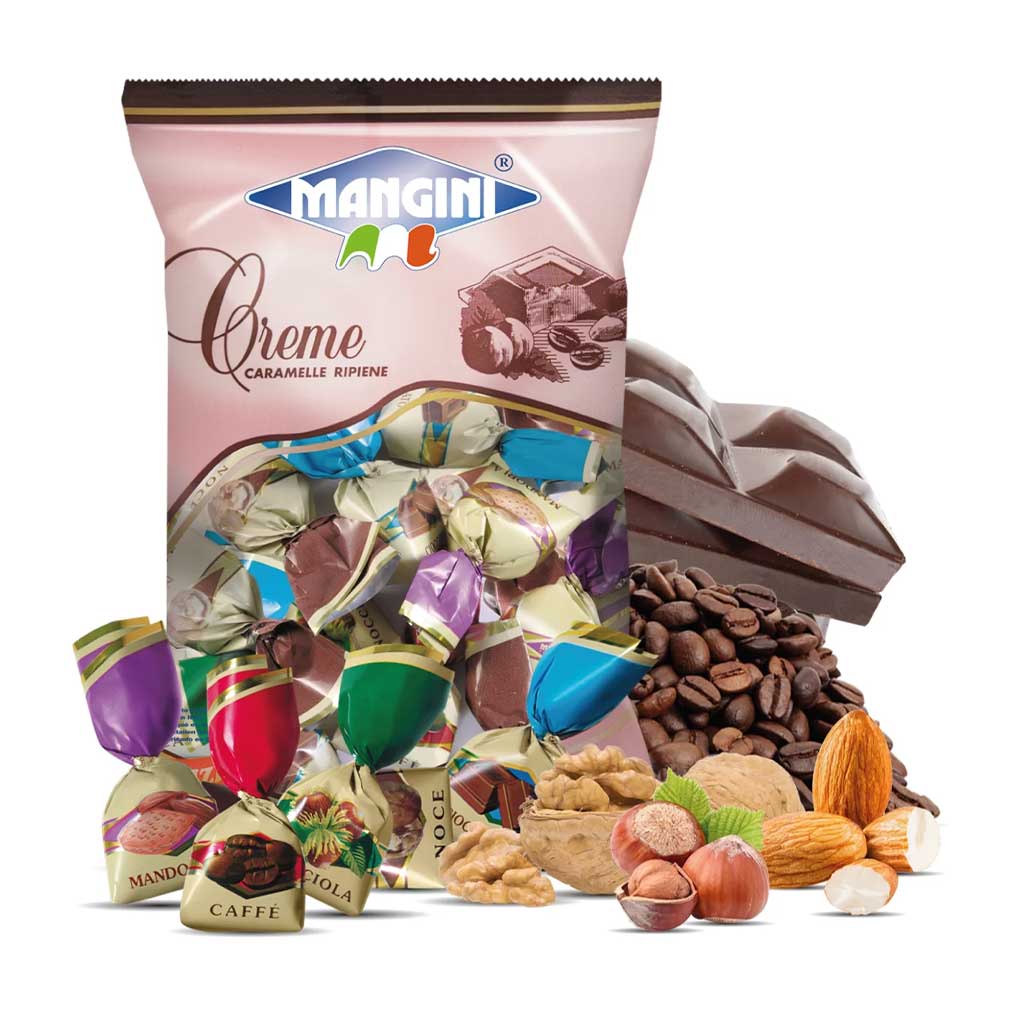 Mangini Cream Filled Italian Hard Candies 1