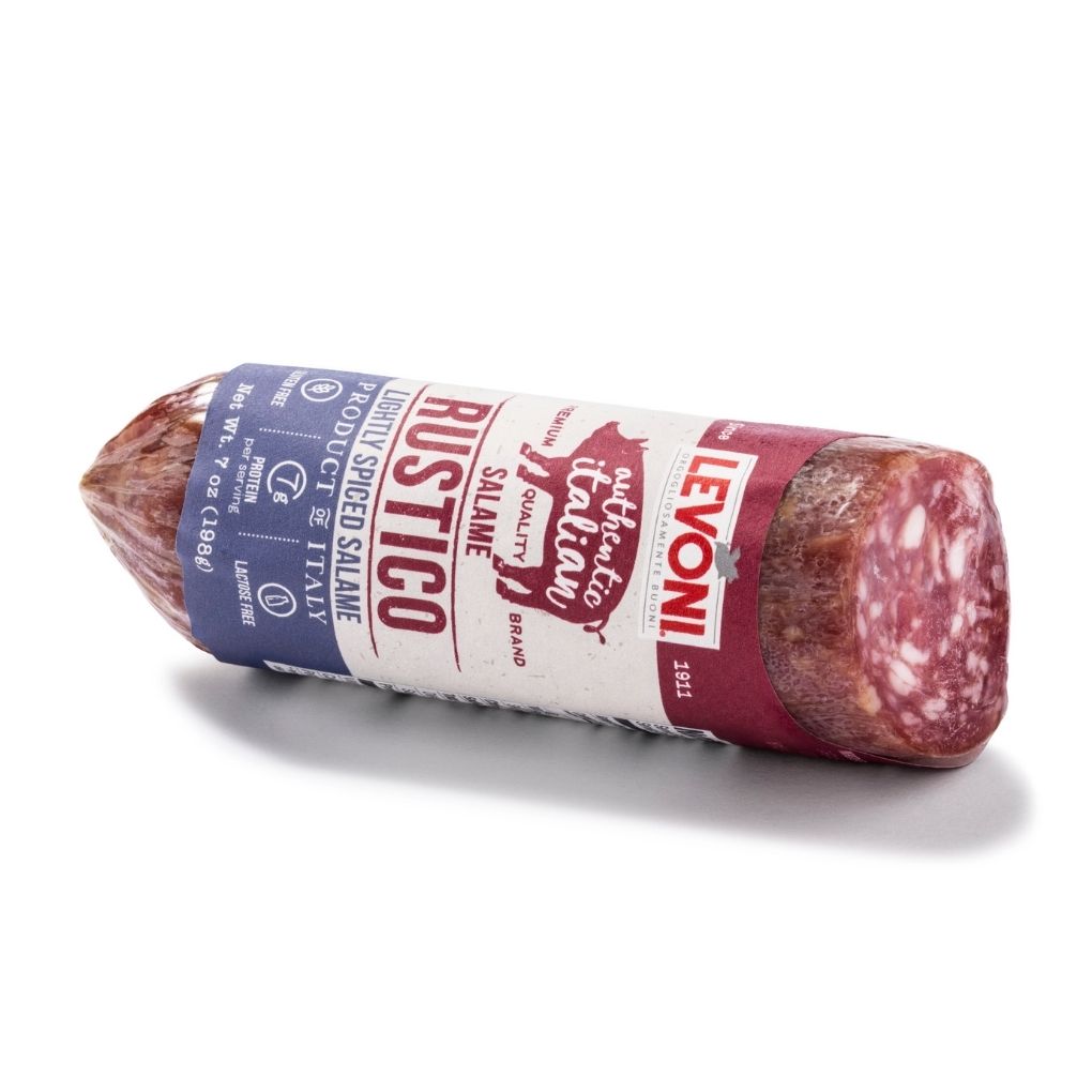 Levoni Rustico Lightly Spiced Salami 1