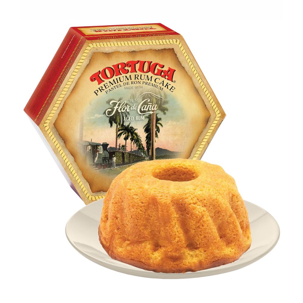 Tortuga Flor de Caña Premium Rum Cake, Large 1