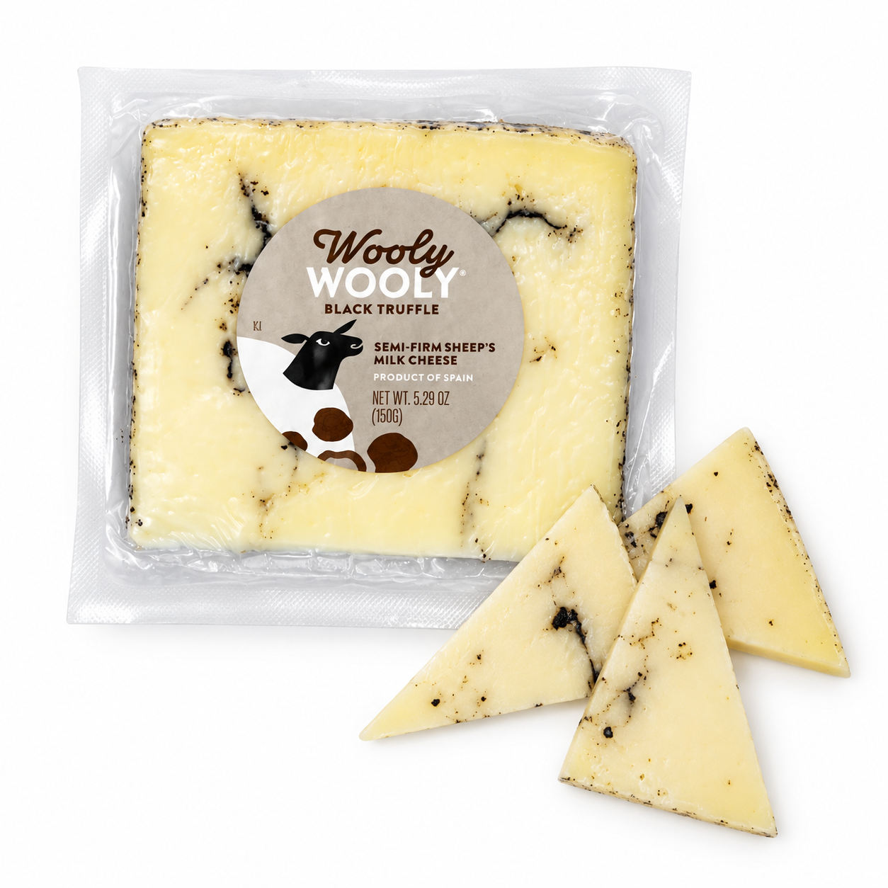 Mitica Wooly Wooly Sheep's Milk Cheese with Black Truffle 1