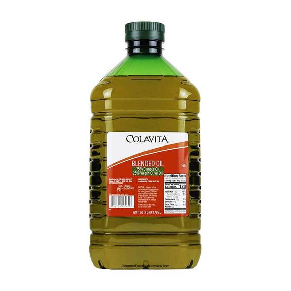 Colavita Canola Oil 75/25 Virgin Olive Oil Blend 1