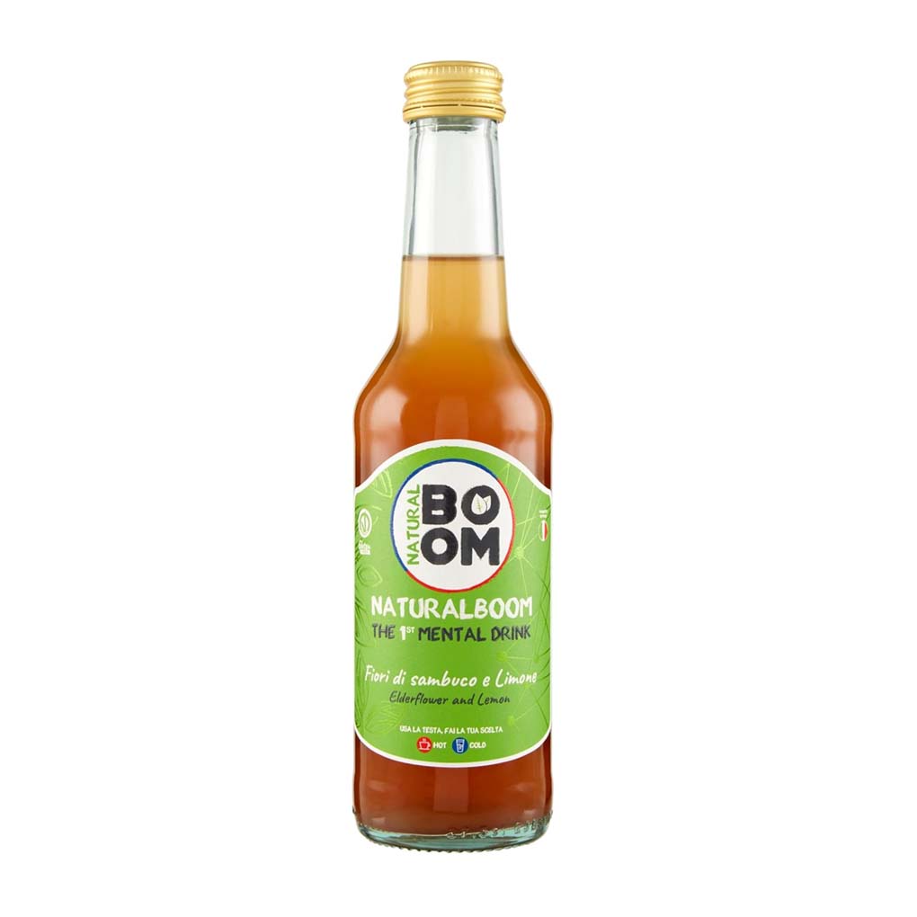 NaturalBoom Italian Elderflower Lemon "Mental" Drink (As Seen in Eataly) 1