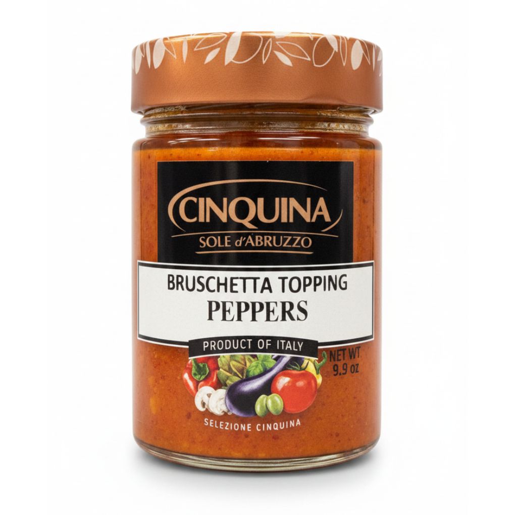 Cinquina Bruschetta Topping Peppers 1