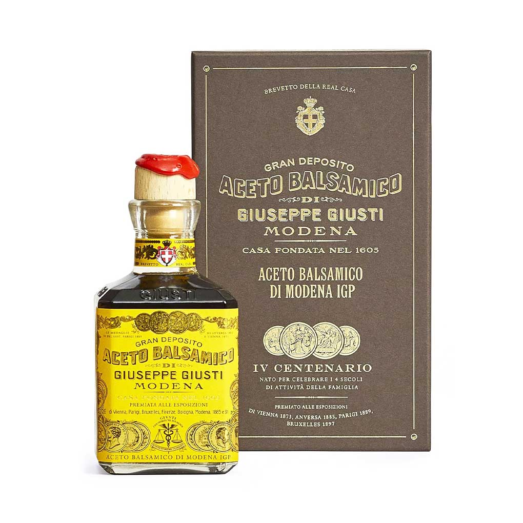 Giuseppe Giusti 4 Gold Medals Balsamic Vinegar of Modena in Gift Box 1