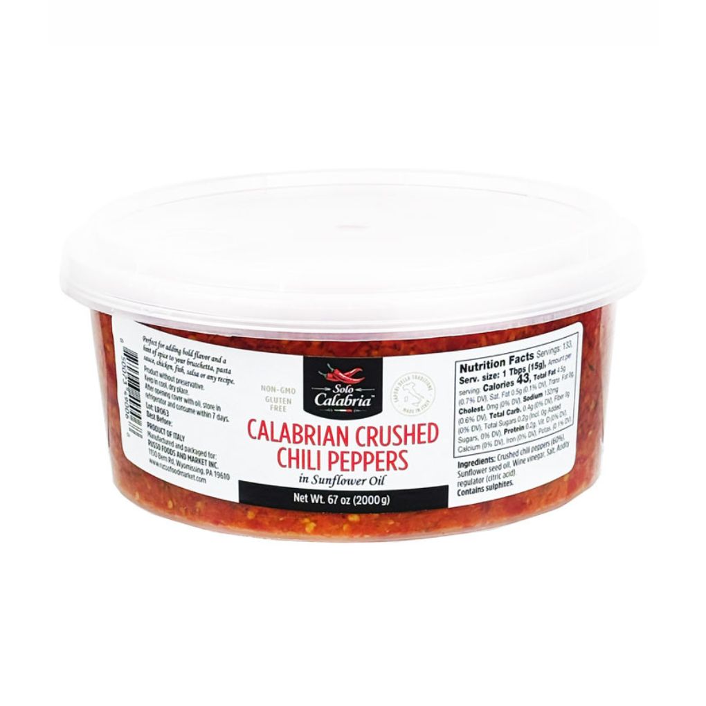 Solo Calabria Calabrian Crushed Chili Peppers 1