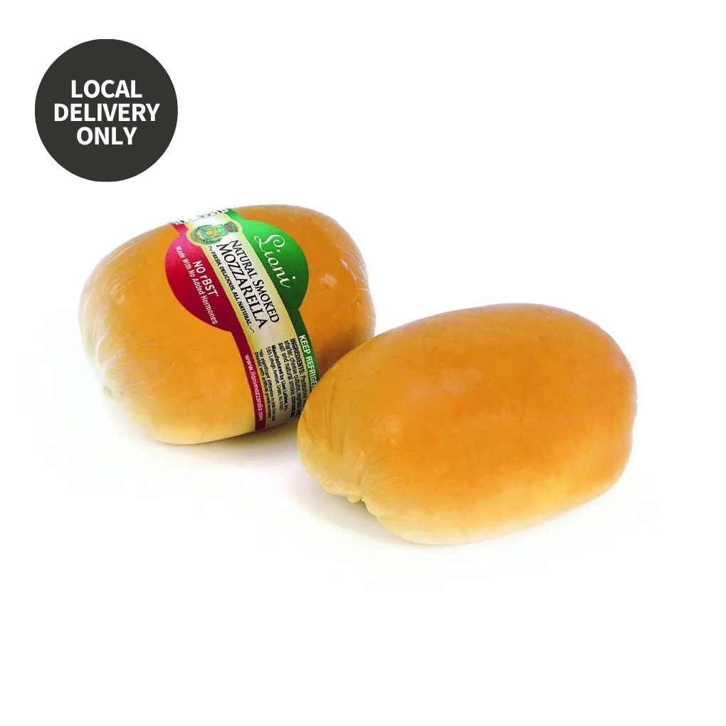 Lioni Latticini Smoked Mozzarella, Hand Wrapped, 8oz Balls 1