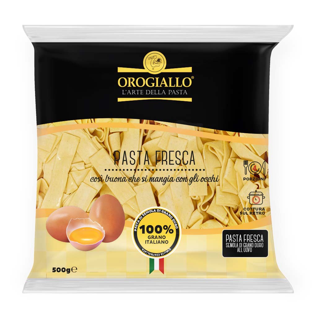 Oro Giallo Fresh Pappardelle Pasta 2