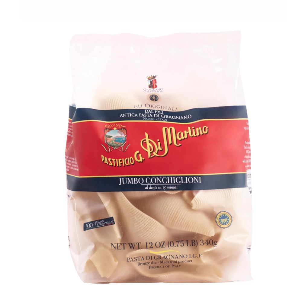 Di Martino Jumbo Conchiglioni Shells, 100% Italian Wheat 1