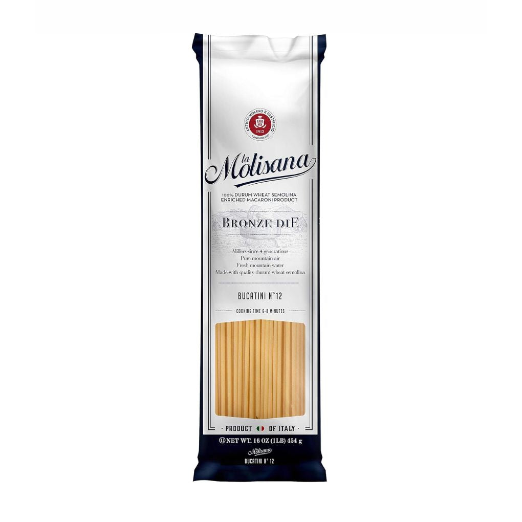 La Molisana Bucatini Pasta #12, 100% Italian Wheat 1